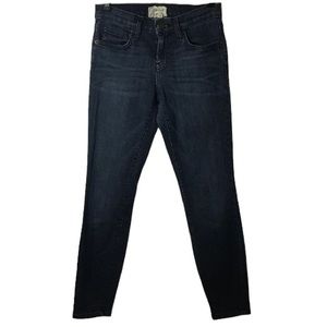Current/Elliott Skinny Cropped Ankle Blue Jean Size 25 Made for comfort & style